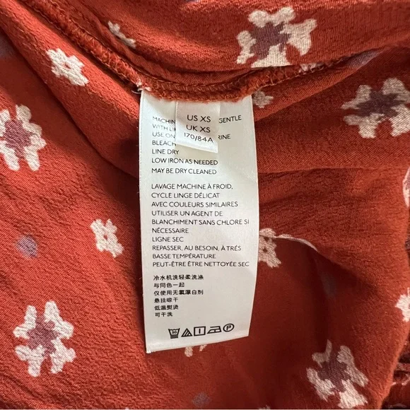 Free People Rust Boho Printed Maxi Dress - Picture 11 of 16